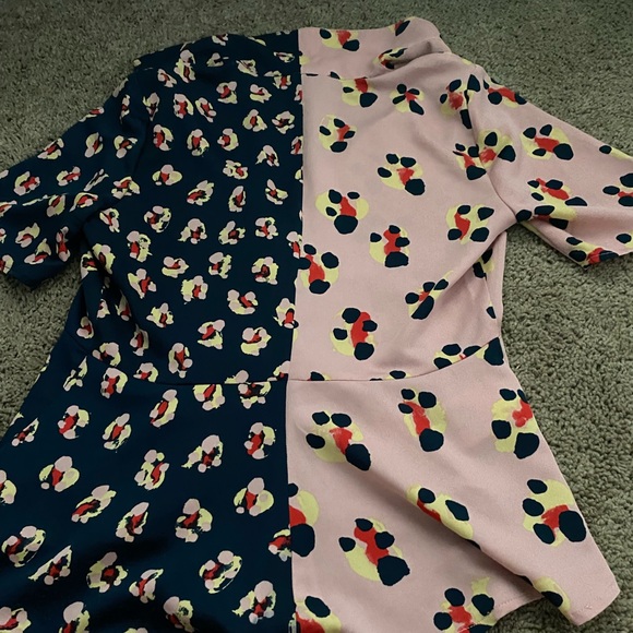 fancy split pattern shirt - Picture 3 of 3